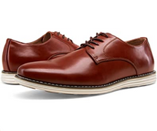 Cargar imagen en el visor de la galería, VOSTEY Zapatos de vestir para hombre, informales, de negocios, con cordones NDP-55