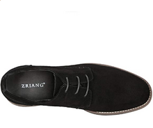 Cargar imagen en el visor de la galería, ZRIANG Zapatos de vestir para hombre de ante genuino de cuero NDP-56