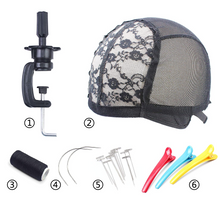 Cargar imagen en el visor de la galería, Juego de cabeza para hacer y exhibir pelucas