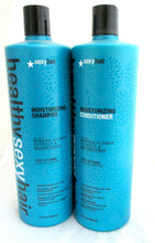 Cargar imagen en el visor de la galería, Champú y acondicionador hidratante para cabello sexy con Mimosa 33.8oz Duo