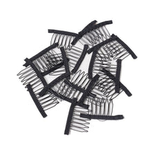 Cargar imagen en el visor de la galería, 120 piezas Peines de Peluca 7 dientes Clips de Peluca de Acero NDP17