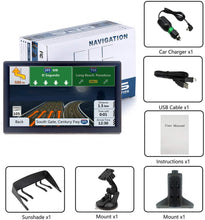 Cargar imagen en el visor de la galería, Navegación GPS para coche camión 7 pulgadas HD NDP-64