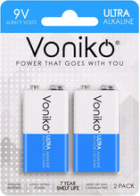 Cargar imagen en el visor de la galería, Batería alcalina de 9V, Ultra larga duración