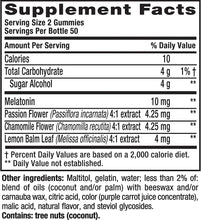 Cargar imagen en el visor de la galería, Gomitas de melatonina Vitafusion Maxima fuerza, para dormir, 100 unidades