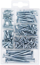 Cargar imagen en el visor de la galería, Kit de tornillos de madera de cabeza plana, 150 piezas NDP12