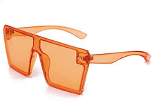 Cargar imagen en el visor de la galería, Gafas de sol de gran tamaño con parte superior plana para mujer y hombre NDP-96