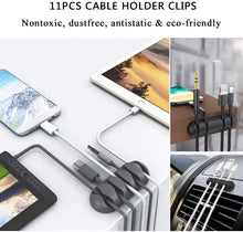 Cargar imagen en el visor de la galería, Kit organizador de gestión de cables, 152 piezas NDP-45