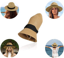 Cargar imagen en el visor de la galería, Sombrero Panamá Paja Para El Sol