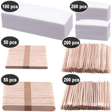 Cargar imagen en el visor de la galería, Juego de 800 barras de cera con 300 tiras de cera no tejidas y 500 varillas , NDP-23