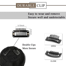 Cargar imagen en el visor de la galería, Flequillo de pelo con clip en flequillo, NDP40