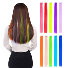 Cargar imagen en el visor de la galería, Extensiones de cabello rectas para highlights NDP-38