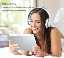 Cargar imagen en el visor de la galería, Tableta Android de 10 pulgadas, WiFi 5G, 16 GB, GMS, Android 8.1 Go, Cámara dual, Bluetooth, GPS - Plata