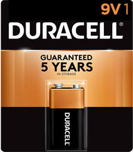 Cargar imagen en el visor de la galería, Duracell – Pilas alcalinas CopperTop de 9V NDP22
