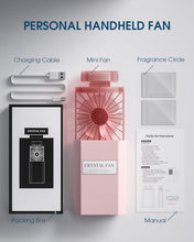 Cargar imagen en el visor de la galería, Ventilador de mano para dama NDP32