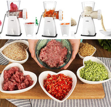 Cargar imagen en el visor de la galería, Molinillo manual de carne con cuchillas de acero inoxidable NDP166