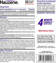 Cargar imagen en el visor de la galería, Alivio para el malestar estomacal y náuseas masticables Sabor a cereza - 56ct NDP2