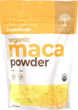 Cargar imagen en el visor de la galería, Maca orgánica en polvo - Superalimento antiguo y poderoso (8 oz)
