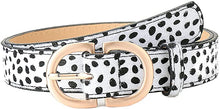 Cargar imagen en el visor de la galería, Cinturón de piel con estampado NDP2