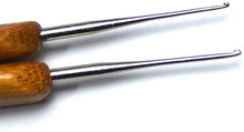 Cargar imagen en el visor de la galería, Gancho de ganchillo de bambú, agujas de ganchillo, 0.020 in, 0.030 in NDP-5