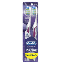 Cargar imagen en el visor de la galería, Cepillo de dientes manual Oral-B 3D White Pulsar 35 Mediano NDP8