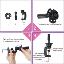 Cargar imagen en el visor de la galería, Soporte de cabeza de maniquí de peluca #22