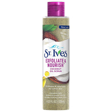 Cargar imagen en el visor de la galería, St.Ives Exfoliante nutritivo de aceite de Coco 4.23oz
