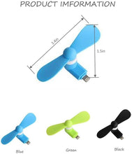 Cargar imagen en el visor de la galería, 3 unids mini ventilador de teléfono celular iPhone NDP33