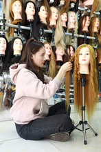 Cargar imagen en el visor de la galería, Soporte de cabeza para maniquí, trípode ajustable #33