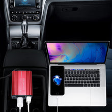 Cargar imagen en el visor de la galería, Inversor de corriente DC 12 V a 110 V AC NDP-18