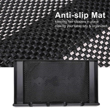 Cargar imagen en el visor de la galería, Bandeja para cortar peluquería, antideslizante, color negro, NDP-62