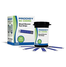 Cargar imagen en el visor de la galería, Tiras reactivas de glucosa en sangre sin codificación Prodigy