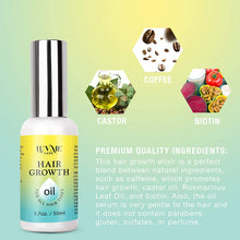 Cargar imagen en el visor de la galería, Biotina Aceite de crecimiento del cabello 1.7 oz