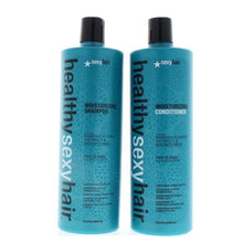 Cargar imagen en el visor de la galería, Champú y acondicionador hidratante para cabello sexy con Mimosa 33.8oz Duo