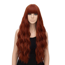 Cargar imagen en el visor de la galería, Peluca de fibra resistente al calor para mujer #28