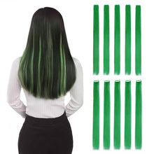 Cargar imagen en el visor de la galería, Extensiones de cabello rectas para highlights NDP-38