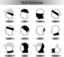 Cargar imagen en el visor de la galería, Mascarilla Boca Cubierta Bandana Cuello Polaina Sombreros