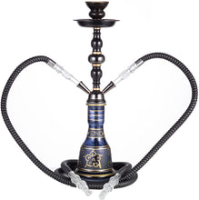 Cargar imagen en el visor de la galería, Hookah Set de dos mangueras de lujo de 19.68 pulgadas NDP74