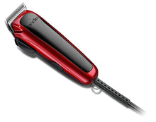 Cargar imagen en el visor de la galería, Kit de corte de cabello sencillo de 20 piezas Andis, rojo/negro NDP79