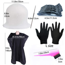 Cargar imagen en el visor de la galería, Juego de tapas de silicona para cabello de color, 2 unidades NDP-69