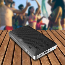 Cargar imagen en el visor de la galería, VR3 portátil 4000mAh Power Bank con Bluetooth Dual Altavoces, con micrófono y más de 35 horas de reproducción NDP10