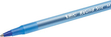 Cargar imagen en el visor de la galería, BIC Round Stic Xtra Life - Bolígrafo de punta media (0.039 in), azul, 10 unidades