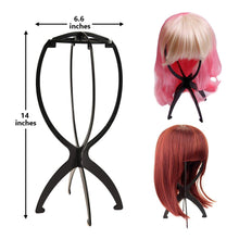 Cargar imagen en el visor de la galería, 2 Soportes plegables para pelucas #34