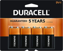 Cargar imagen en el visor de la galería, Duracell – Pilas alcalinas CopperTop de 9V NDP22