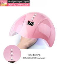 Cargar imagen en el visor de la galería, Kit de uñas secas LED de lámpara UV portátil