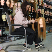 Cargar imagen en el visor de la galería, Soporte de cabeza para maniquí, trípode ajustable #33