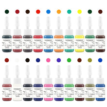 Cargar imagen en el visor de la galería, Juego de tinta de tatuaje, 20 colores, profesional, 0.2 fl oz NDP68