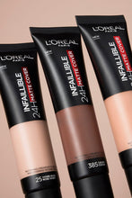 Cargar imagen en el visor de la galería, L'Oreal Paris base de maquillaje liquida Infalible 24H cobertura mate