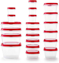 Cargar imagen en el visor de la galería, Contenedores plásticos para alimentos, con tapa NDP2