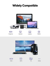 Cargar imagen en el visor de la galería, Cable extensor HDMI 8K 4K macho a hembra compatible con 3D, 1080P, 2160P
