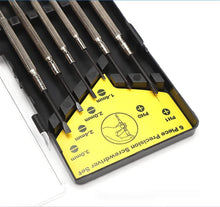 Cargar imagen en el visor de la galería, Juego de 6 destornilladores mini para reparación NDP21